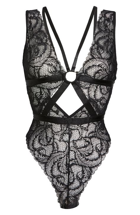 lace teddy|More.